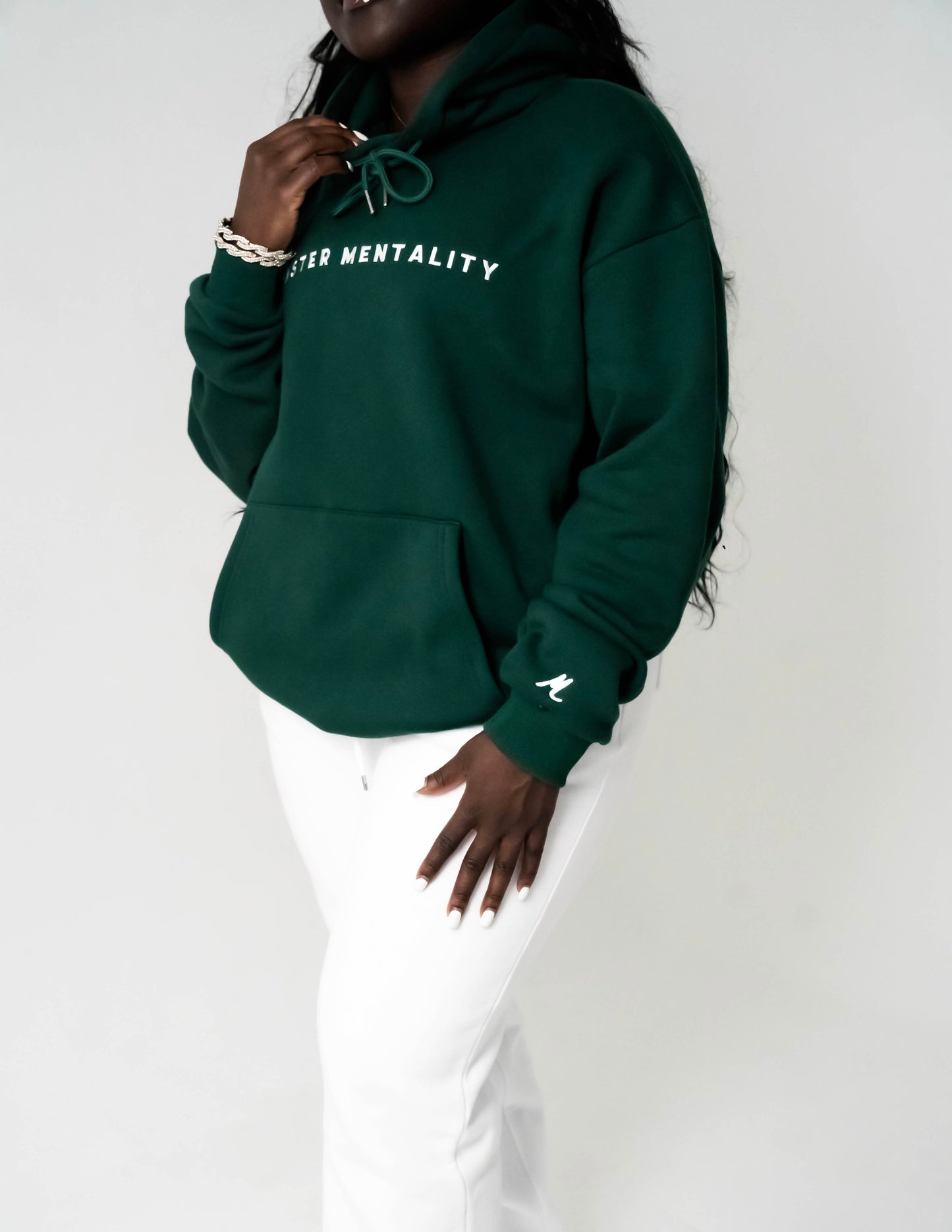 Hunter Green Monster Hoodie